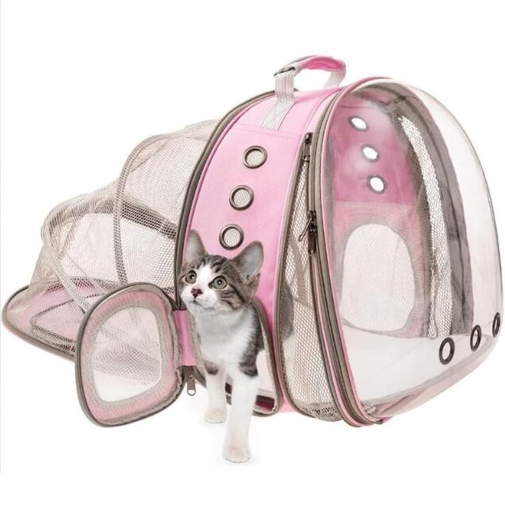 Amazon Pink Cat Carrier / Play Pen Backpack